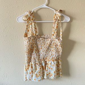 Floral Crop top